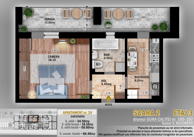 Sector 3, Gura Calitei, Titan,